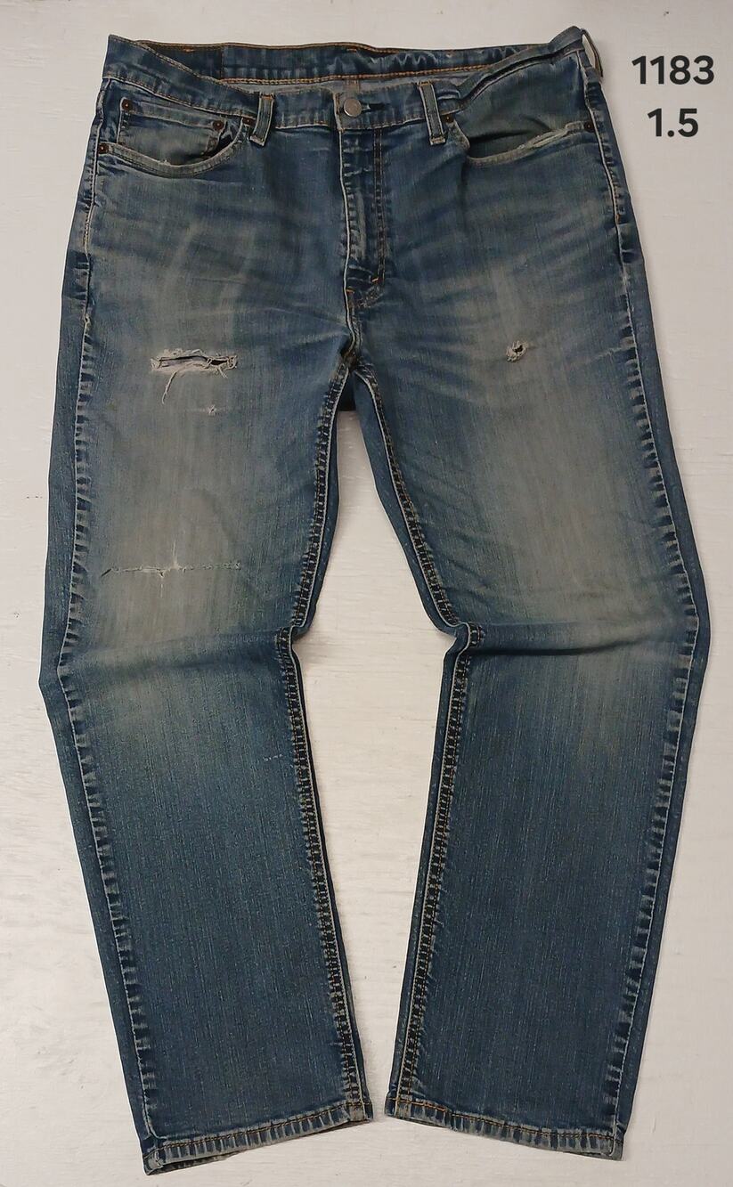 Levi's 541 (36x32) Straight Leg Regular Blue Denim Jeans